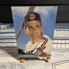 Topps Stadium Club Jeff Manto #582 RC Rookie Cleveland Indians Card. rookie card picture