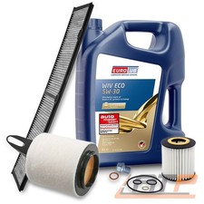 INSPEKTIONSPAKET FILTERSATZ SET A+5L EUROLUB 5W-30 F�R BMW X1 E84