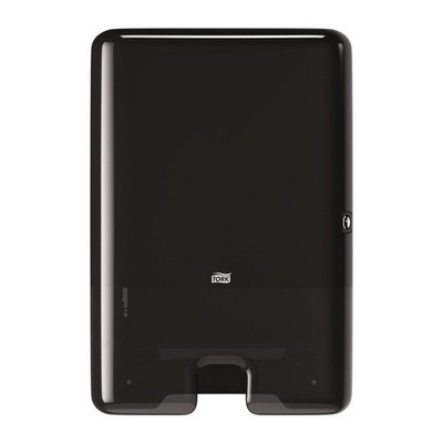 Tork 553028 Xpress 11.9'' x 4'' x 17.5'' Multifold Hand Towel Dispenser - Black New