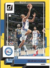 2022-23 Donruss #187 Georges Niang Yellow Flood