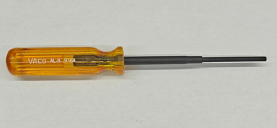 Vaco 9/64  Hex Allen Driver AL-9 USA - Chrome Vanadium Blade