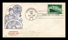 US COVER WORLD WAR II MERCHANT MARINE FDC SCOTT 939 FIDELITY CACHET