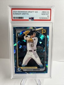 Konnor Griffin 2024 Bowman Draft Sapphire Edition 1st Prospect PSA 10