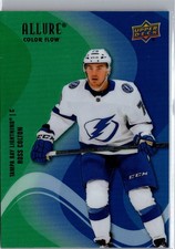 2022-23 Upper Deck Allure #SF-11 Ross Colton Color Flow Green-Blue