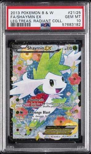 2013 #RC21 FULL ART/SHAYMIN EX PSA 10