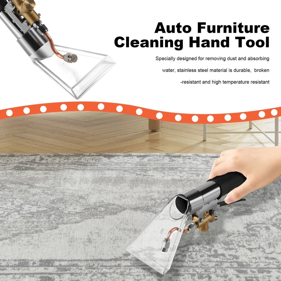 Carpet Extractor Upholstery Carpet Cleaning Extractor Machine Auto - Image 4 of 4