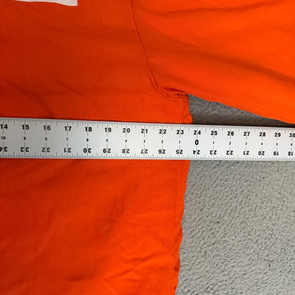 Chaqueta Bulwark FR Para Hombre Talla Grande RG Naranja Botón a Presión Foto 3 de 4