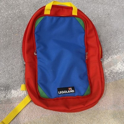 $200 Vintage LEGOLAND branded backpack featuring primary colors