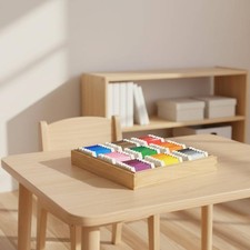 Montessori Color Matching Toy Removable Educational Aid Hand-Visual