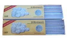 M&uuml;nzkapseln f&uuml;r 10+20 Euro M&uuml;nzen, 33mm, 100 St&uuml;ck
