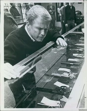 1982 Richard Jaeckel Actor Mclain'S Law Nbc Hardware Store Owner Wirephoto 7X9