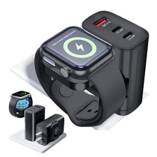 4 in 1 for Apple Watch Charger,Wireless Magnetic iWatch Charger,Portable Trav...