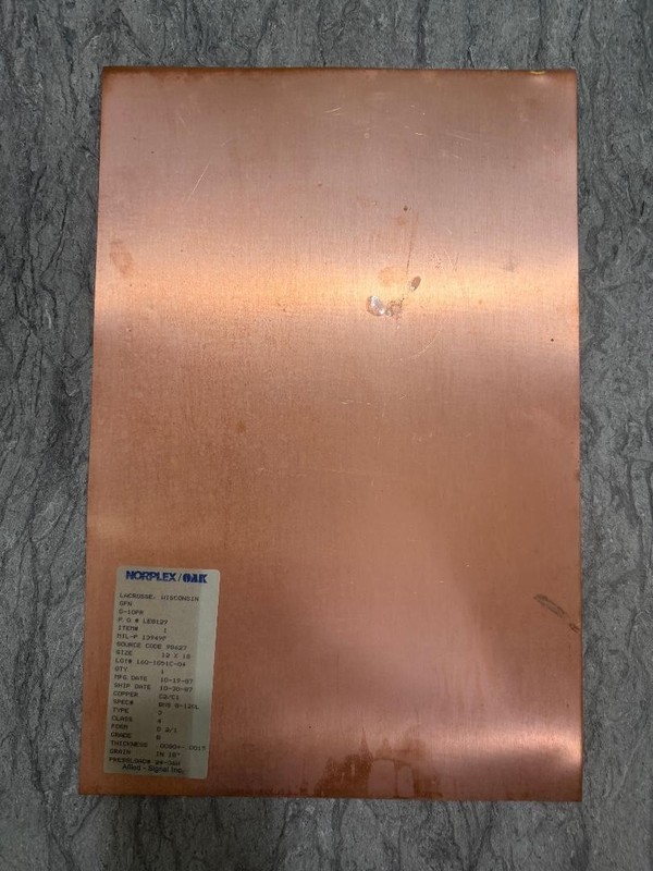 Copper Sheet Stock 32 Gauge 12"X18" lot of 20