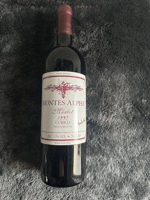 Monetes Alpha Merlot Curico Jahrgang 1997