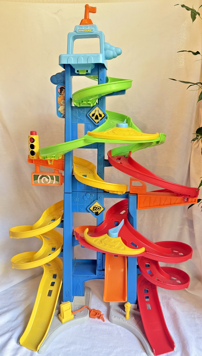 RARE* FISHER PRICE LITTLE PEOPLE CITY SKYWAY OVER 3 FT TALL