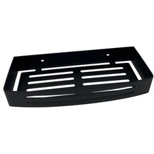 LaLOO Designer Shower Caddy Matte Black w Mounting Hardware 11 3/4" x 5" x 13/4"