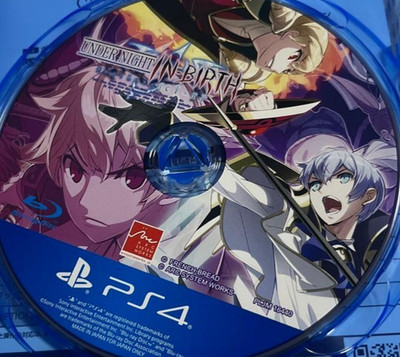 UNDER NIGHT IN BIRTH Exe Late cl-r PlayStation4 PS4 Japan Used Tested Disc Only