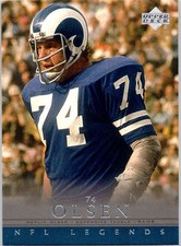 2000 Upper Deck Legends #80 Merlin Olsen