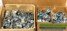  Lot of 132 Conduit Hangers 3/4" , 1" , 1/2" EMT or Rigid with Bolt  Nut