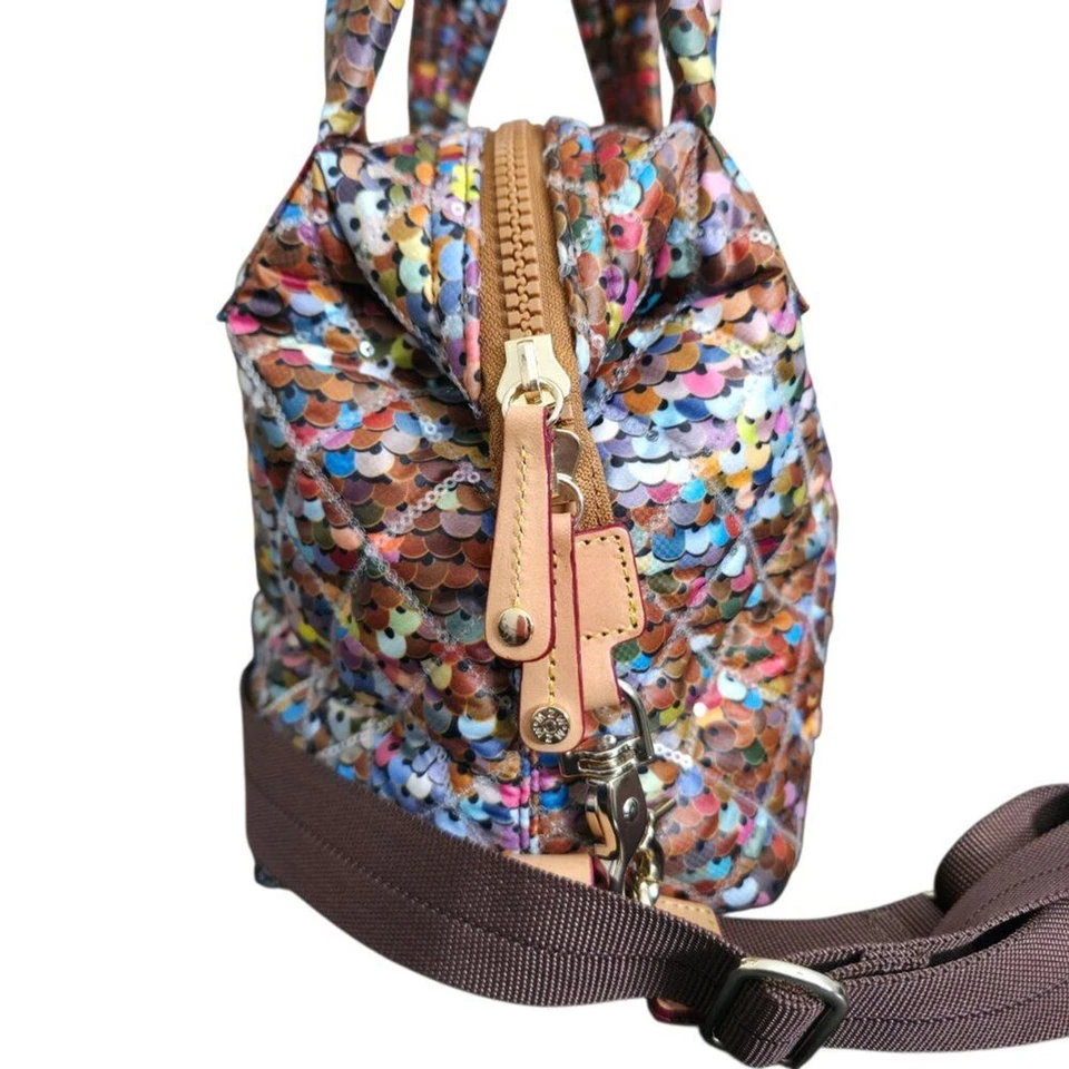 Bolso pequeño de lujo MZ Wallace Sutton lentejuelas lentejuelas Foto 2 de 4