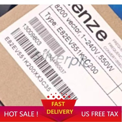 US Free TAX NEW LENZE E82EV551K2C200 PLC FREQUENCY INVERTER 8200 VECTOR 0.55kW