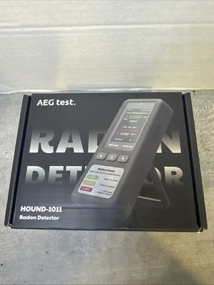 Radon Detector AEG Test Hound 1011 Gas Sensor Home House Monitor