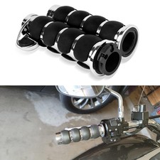 Universal Motorcycle Hand Grips 1" 25mm for Touring Street Glide Classic Custom