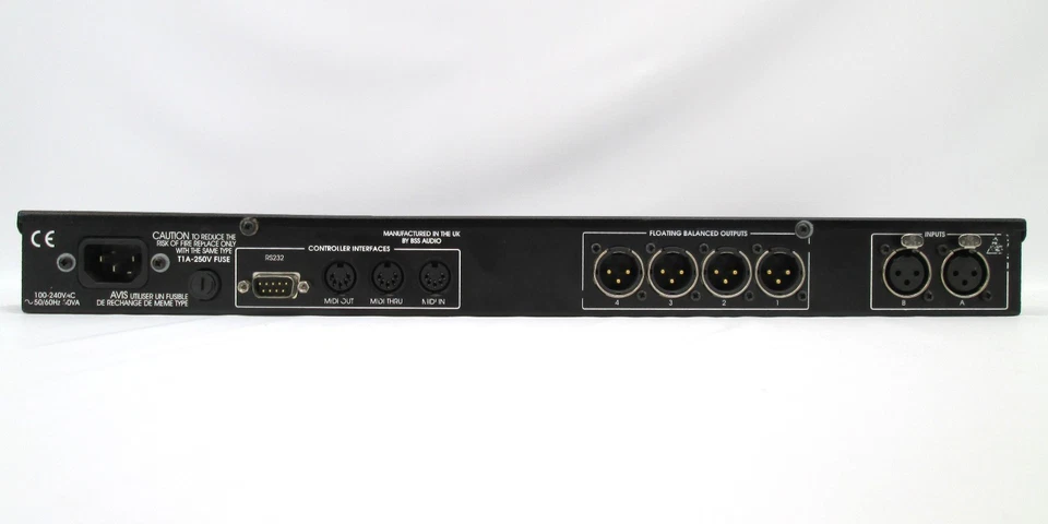 BSS FDS-334T Minidrive Channel Divider/Speaker Processor - Image 4 of 4