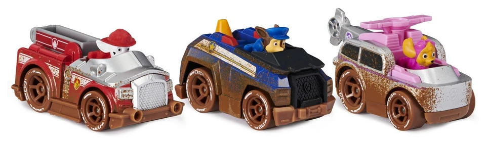 Spin Master Paw Patrol True Metal 3er-Pack mit 3 Metall-Spielzeugautos von Sk... - Bild 2 von 4