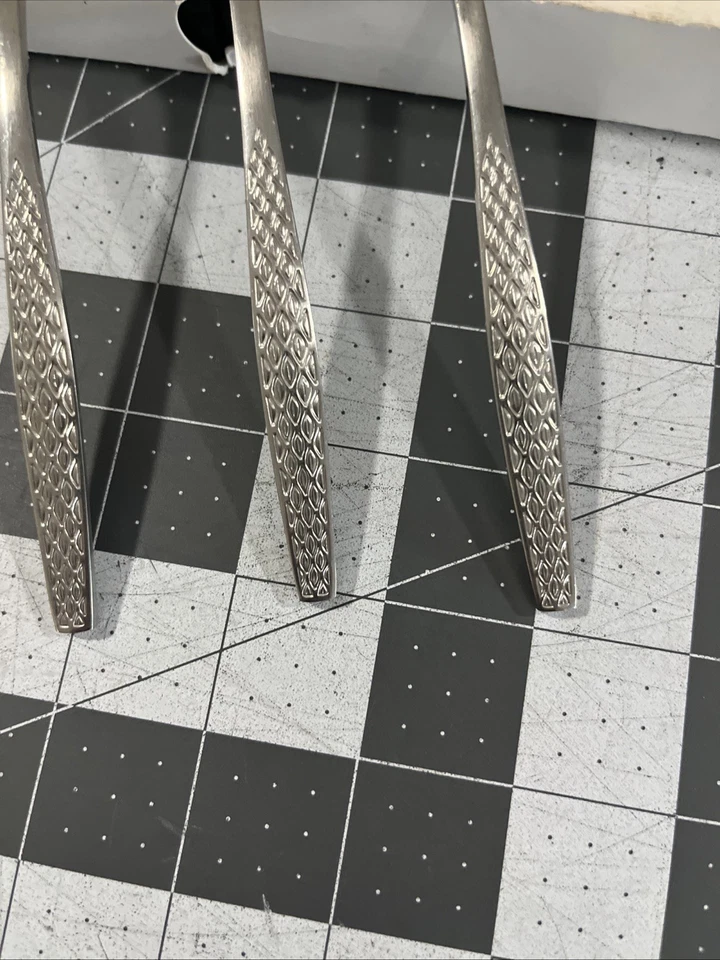 Dansk Variation IV (4) Salad Forks Stainless Finland IHQ No Black Accent - Image 3 of 4