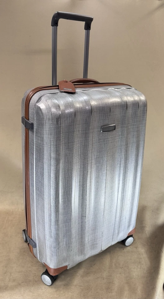 Samsonite Black Label Lite-Cube Deluxe Spinner 82/31 Aluminum Color 31” Suitcase - Image 3 of 4