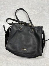 Borsa a mano donna Steve Madden nera ecopelle tracolla - buone condizioni