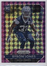 2015 Panini Prizm Rookies Violet Mosaic Prizm 32/50 Byron Jones #208 tg5