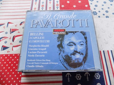 PAVAROTTI VINCENZO BELLINI I CAPULETI E I MONTECCHI 1995 FREQUENZY X2 CD SET