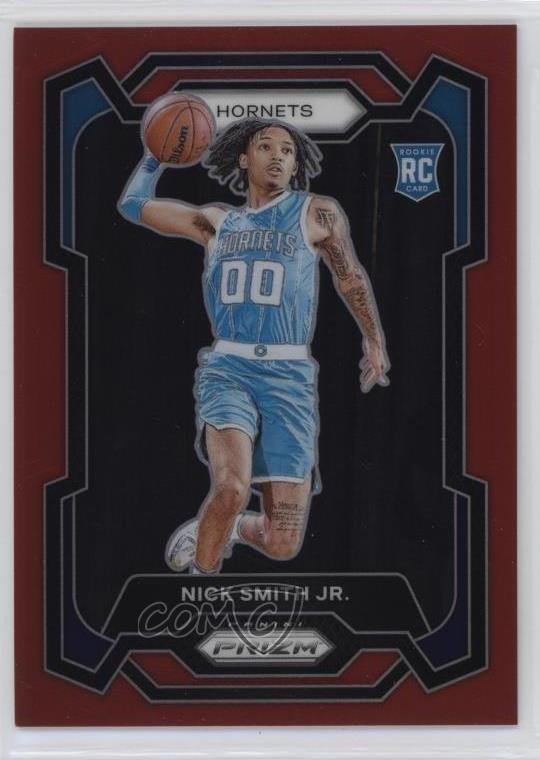 2023-24 Panini Prizm Red Prizm 190/299 Nick Smith Jr #135 Rookie RC 19fe