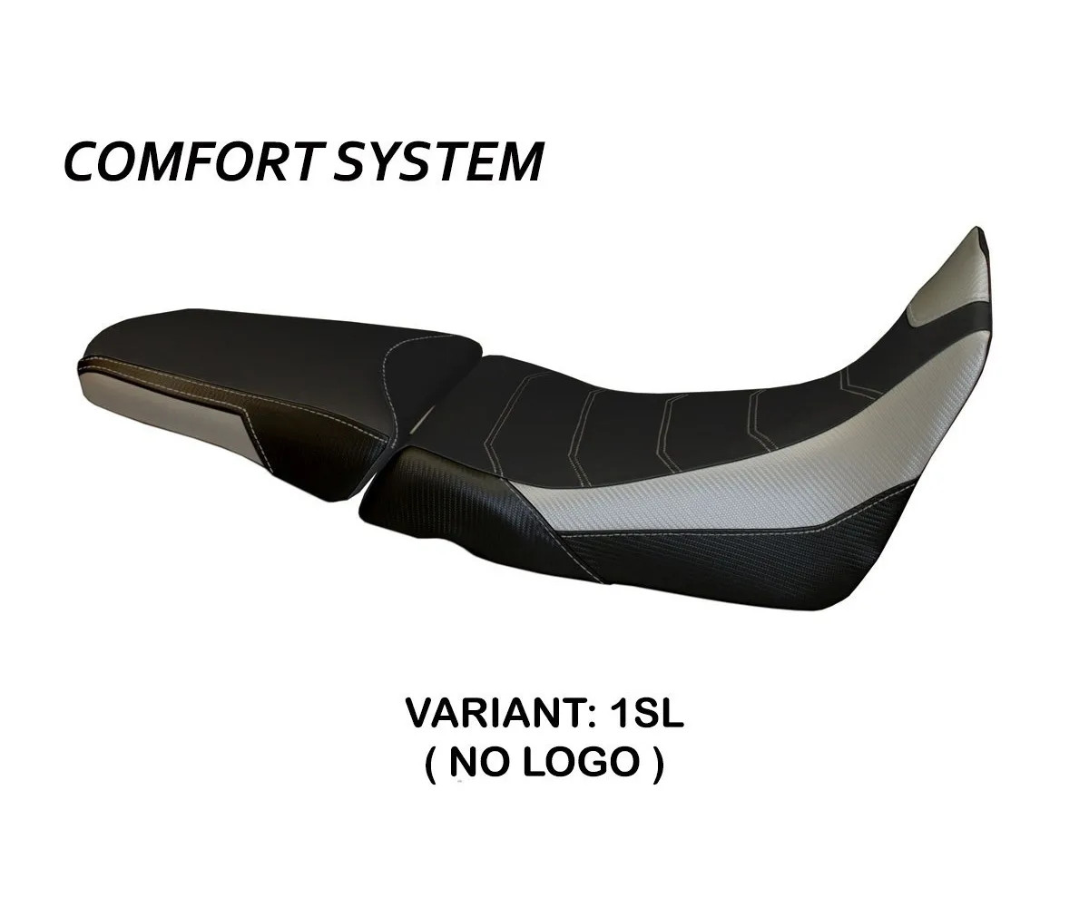 Seat cover Palinuro 1 Comfort Sys Silver TPZ HONDA AFRICA TWIN 1000 2015 2019