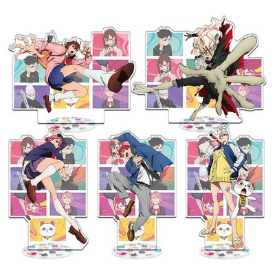 DAN DA DAN Acryl Figur Ständer Ken-Takakura Momo-Ayase Cosplay Schreibtisch Aufsteller