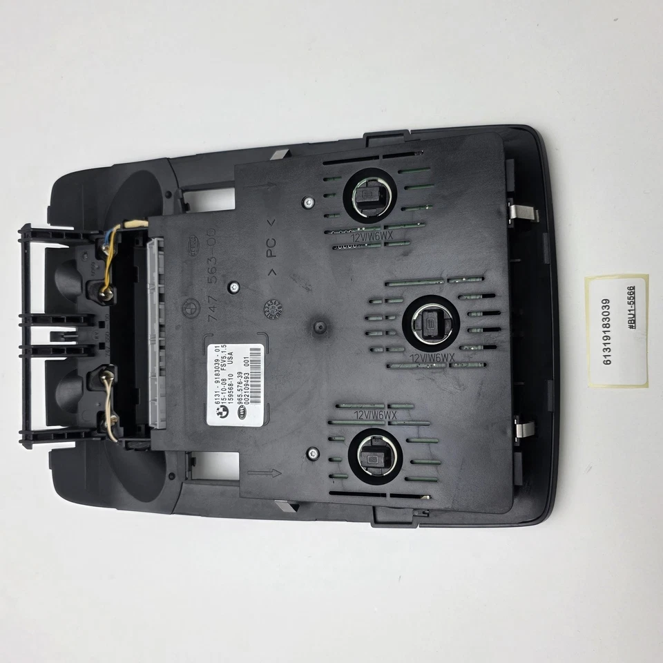 Conjunto de interruptor de techo luz domo BMW X6 2008-2014 61319183039 Foto 2 de 4