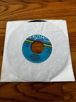 Kool & the Gang - Celebration/Morning Star  1980 De-Lite 45 RPM 7  Vinyl 