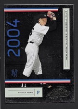 2004 Absolute Memorabilia Retail #149 Whitey Ford New York Yankees HOF 