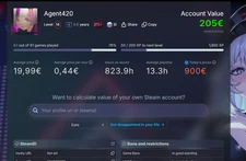 steam account with games