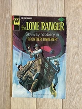 The Lone Ranger March 1976 "Frontier Tinkerer"  Whitman Gold Key Comics