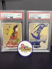 PSA 10 Pikachu 227/S-P Cramorant 226/S-P Sequential Set Stamp Box Pokemon Card