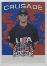2015 Panini Stars and Stripes Crusade Red & Blue 8/49 Nick Travieso #79 a3i