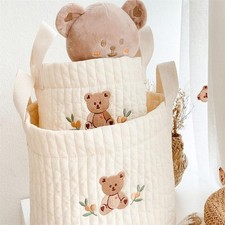 Toy Storage Bag New Diaper Bag Nappy Caddy Baby Items for Newborn Crib Organizer