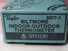 Vintage Taylor Wall Thermometer  Model # 5377-1