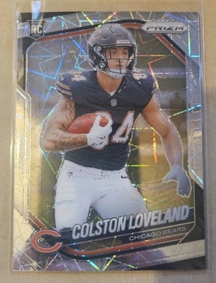 COLSTON LOVELAND 2025 Panini Prizm Football LAZER PRIZM Rookie