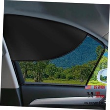 2 PCS Car Window Shades, Magnetic Double Layer Car Side Window Sun Front Window