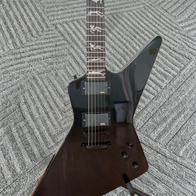 US Warehouse Man To Wolf Electric Guitar Rosewood Fingerboard Black Part