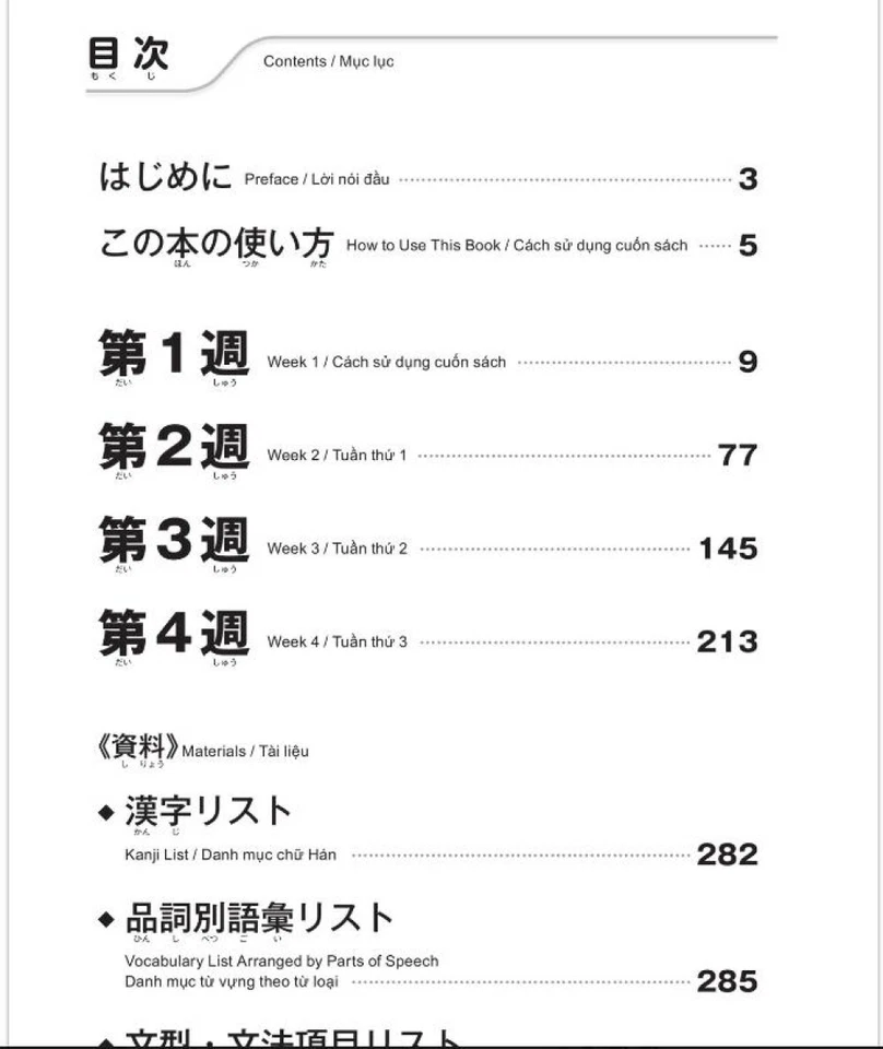 JLPT Shin Nihongo 500 Mon Question N4 - N5 Japanese Word Grammar Vocabulary Book - Image 2 of 4